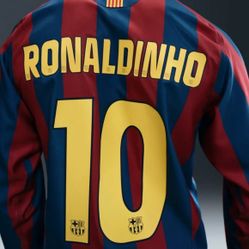 Nike 2005/06 Barcelona #10 Ronaldinho Reissue Jersey HQ1462-471