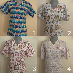 4 Nurse Scrub Tops