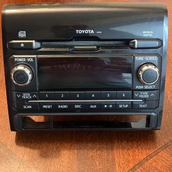 2012 Toyota Tacoma Stock Radio/CD