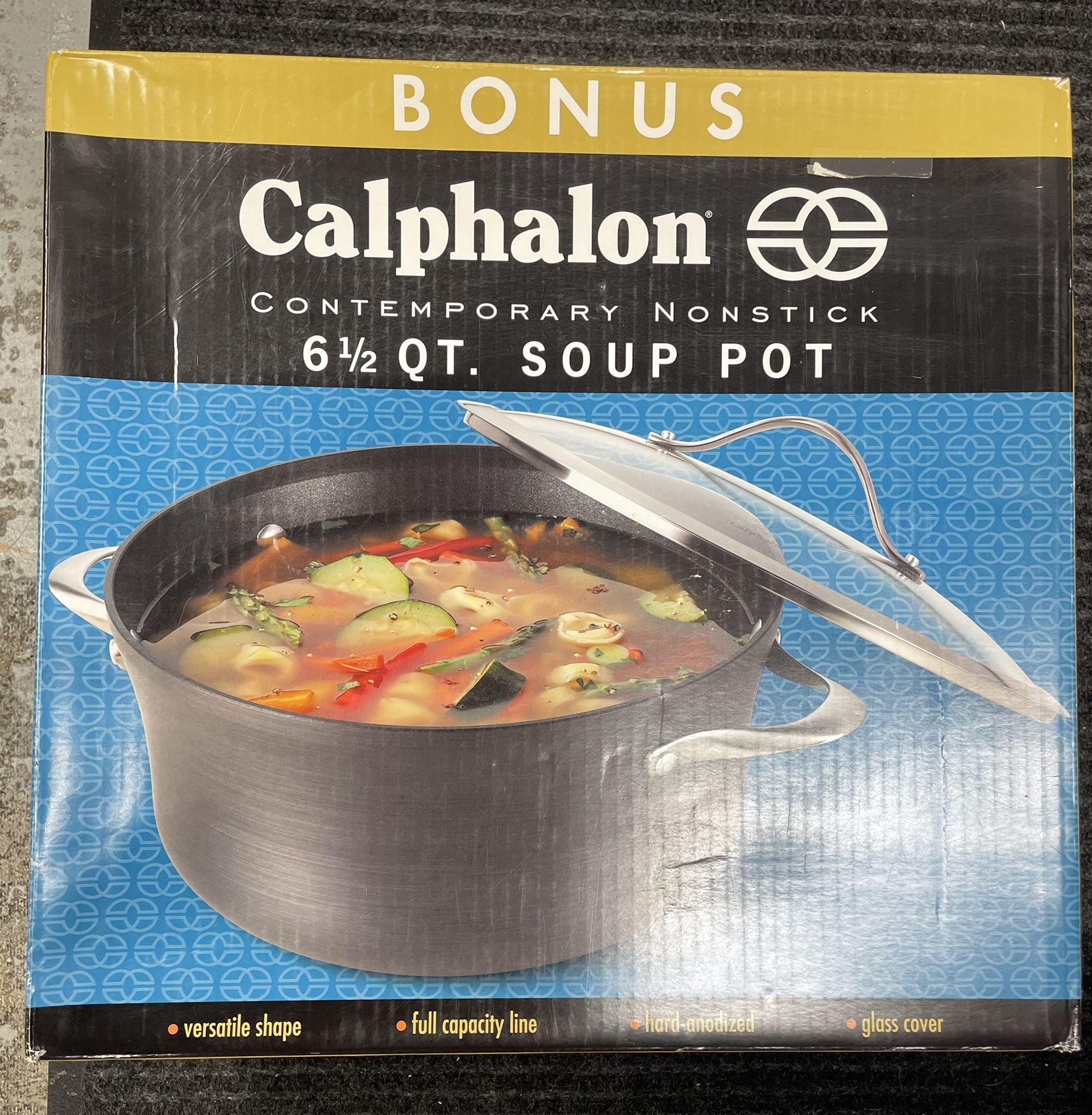 NEW Calphalon 6.5 Quart Soup Pot