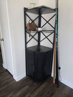 Corner mini bar with led light