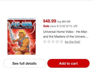 HE-MAN AND THE MASTERS OF THE UNIVERSE THE COMPLETE ORIGINAL SERIES