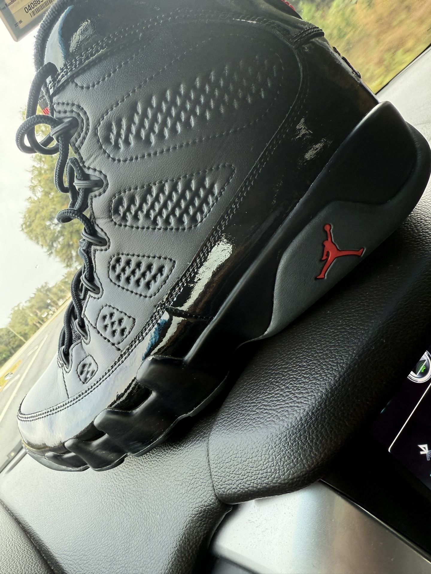 Jordan Bred Patent 9s