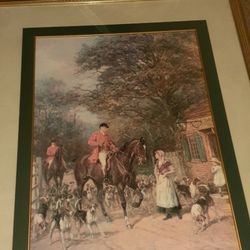 Huge Haywood Hardy Print...Must See.