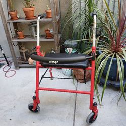 Walker With Seat - Like New