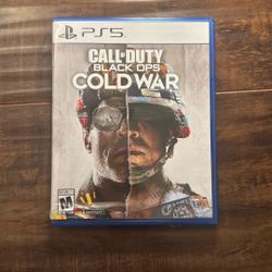 PS5 Call Of Duty Black Ops Cold War