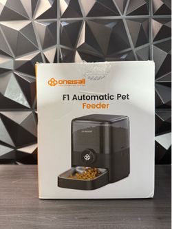oneisall Automatic Cat Feeder for Large Kibble and Snacks -NEW (3010/7)