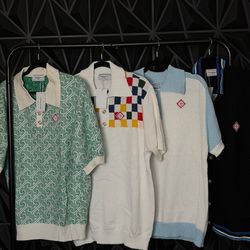 Casa Blanca knit shirts