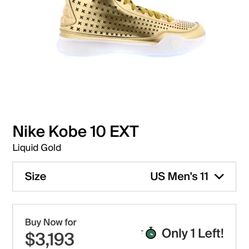 Kobe 10 Liquid Gold