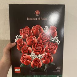 Lego bouquet of roses 