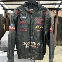 Vintage Dale Earnhardt Leather Jacket