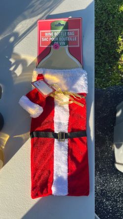 Christmas Wine Bottle