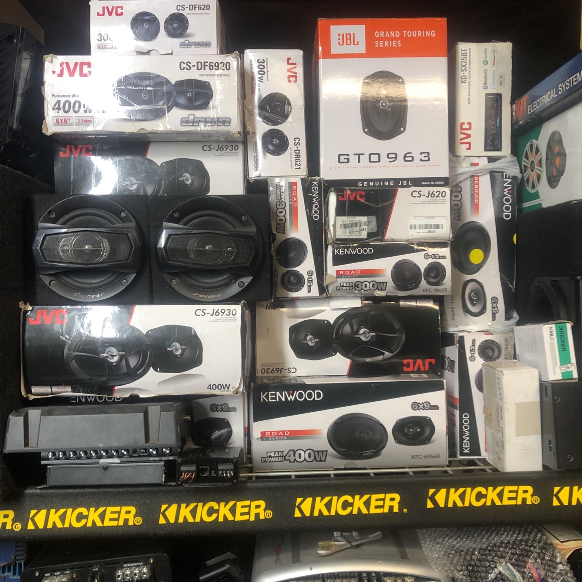 6x9 Jvc 6-1/2 Kenwood Jbl 