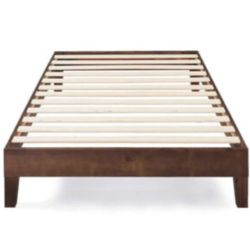 New Twin Size Wood Platform Bed Frame