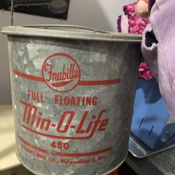 Min O Life Bucket (Live Bait  Bucket ) 