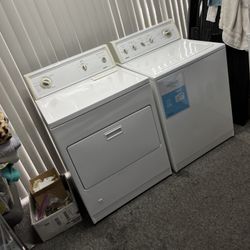 WASHER AND GAS DRYER KENMORE 