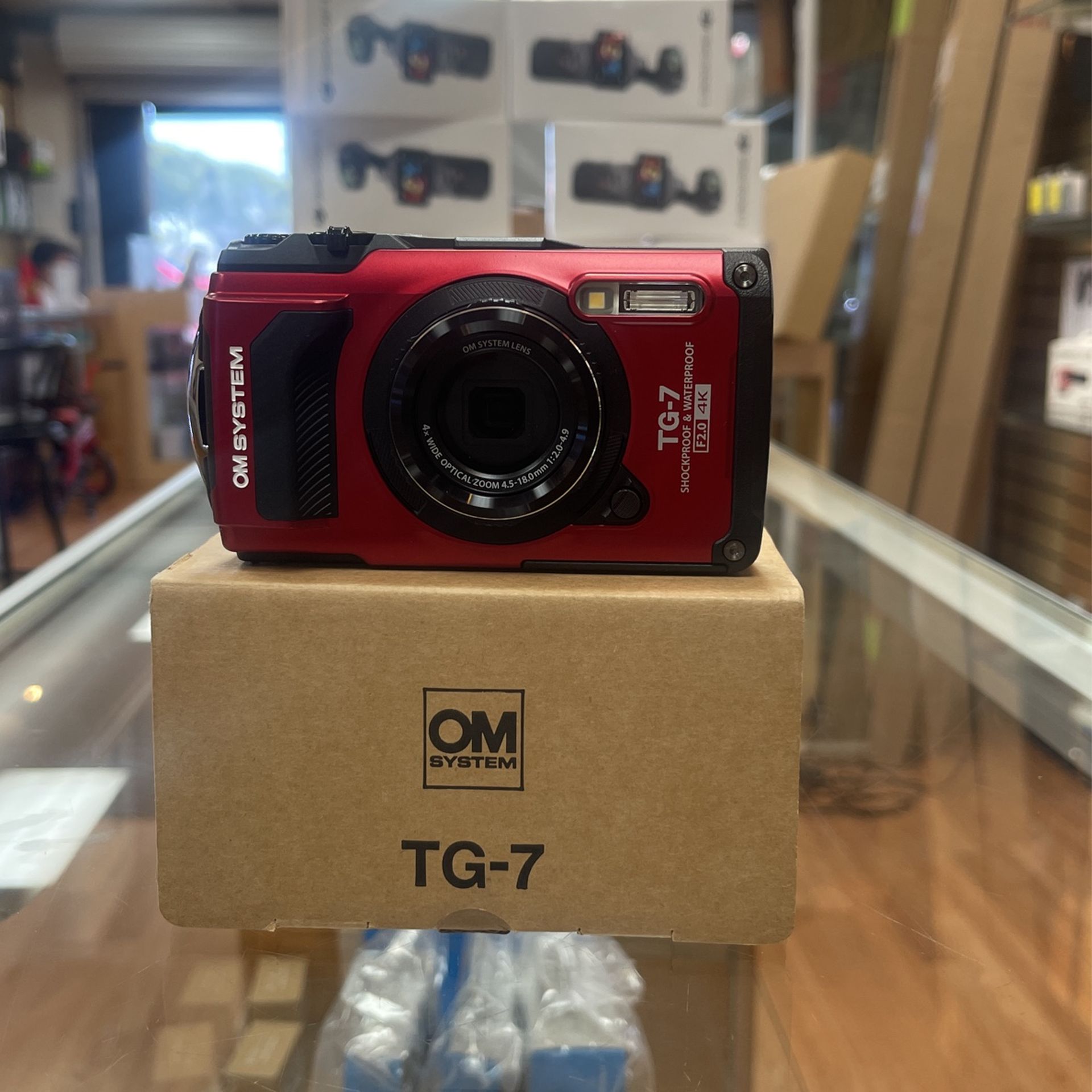 OM TG-7 Digital Camera 