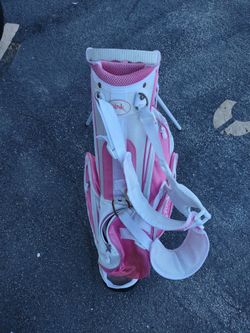 Girls Youth Pink Golf Bag