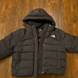 Women’s The North Face Baltic Hooded Insulated Puffer Down 600Fill- Black