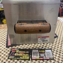 KRAFT TOOLS 8" x 8" 3/4"R 7/8"L Elite Series Five Star™ Stainless Steel Hand Edger with Cork Handle 