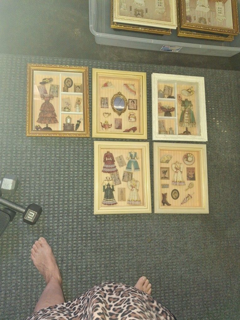 Victorian Style Shadow Boxes