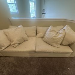 White Couch, Living Spaces