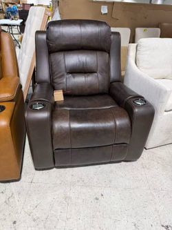 ❤️‍🔥 Large size genuine leather electric recliners for large and tall,