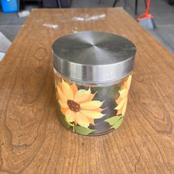 Sunflower Jar