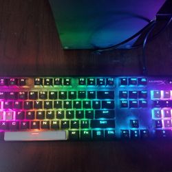 Hyper X Alloy Origins 100% Keyboard Cherry Red Switches 