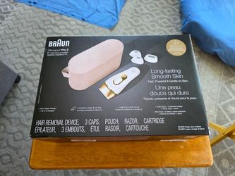 Discount! NEW open box BRAUN units.  4 Head Complete Set.  Braun IPL Laser Hair Removal PL5347