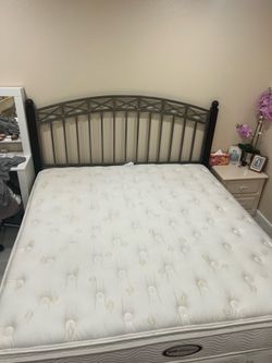 King beautiful clean mattress
