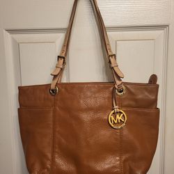 Caramel brown MK Handbag