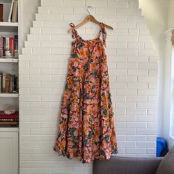 Beautiful Long Strap/strapless FarmRio Dress