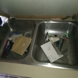 RV Sink And Cabinets