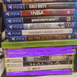 PS4 And Xbox 360 Games 