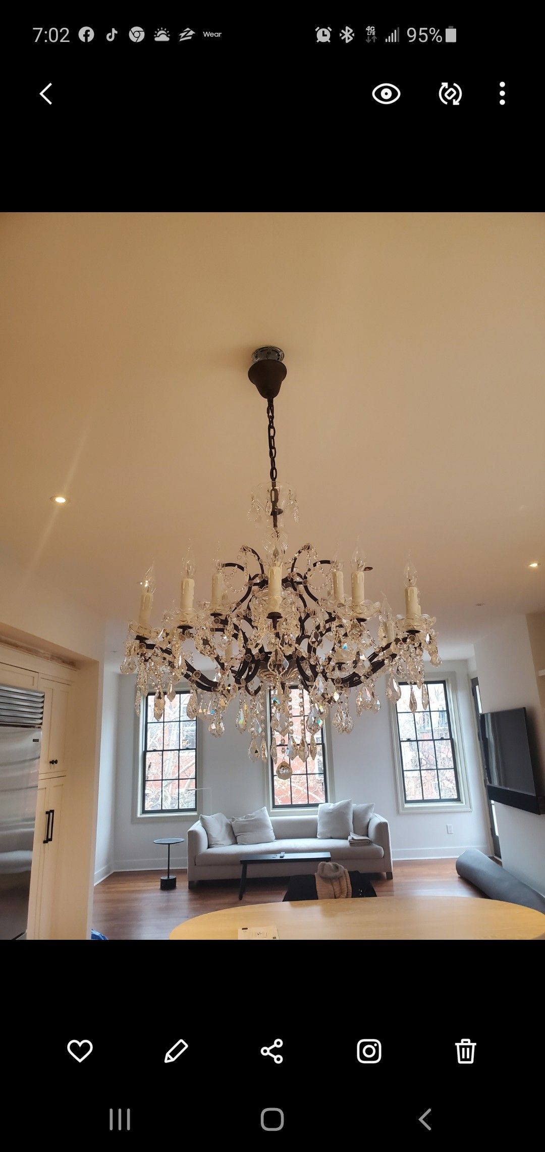 Chandelier for sale