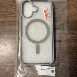 iPhone 16 Grey Case
