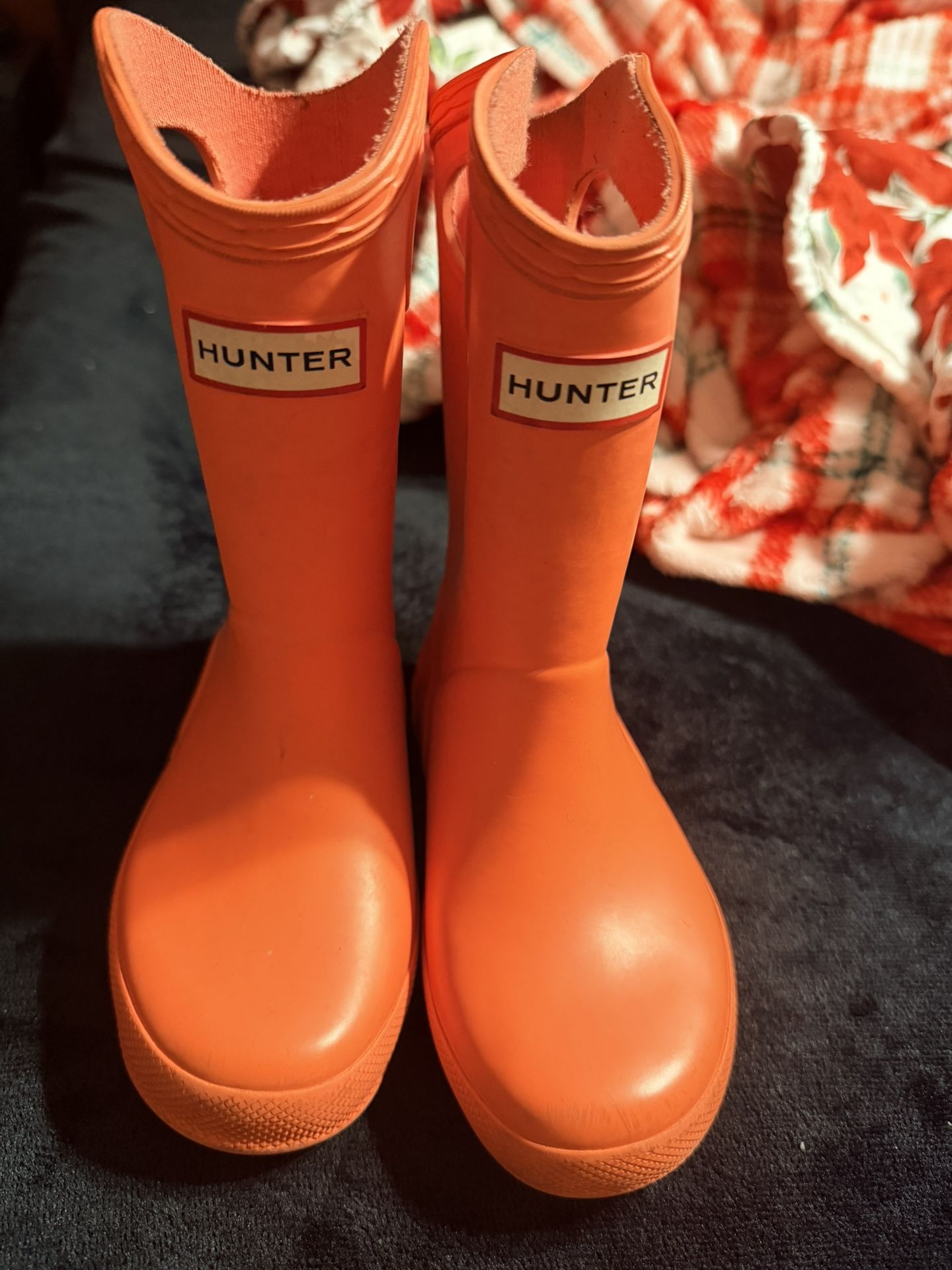 Girls Hunter Boots Size 10