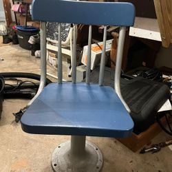 Vintage School Desk And Chair