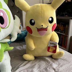 Picachu Plushie $45 New