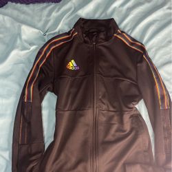Black Rainbow Adidas Jacket