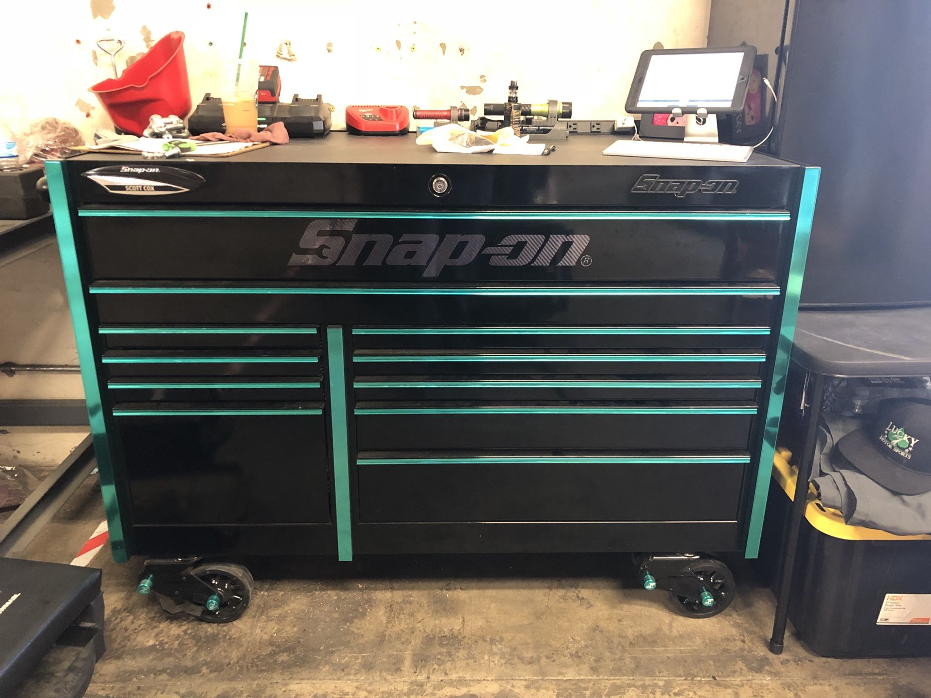 Limited Edition Snap on tool box. 6 months old