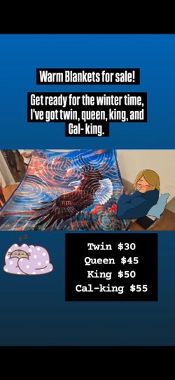 Blankets any size