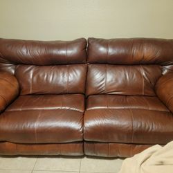 Leather Couch And Chair