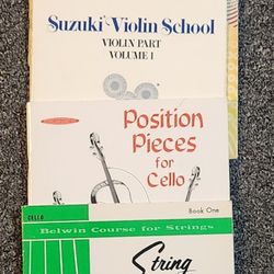 Music Books (Strings,Keys)