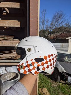 Tennessee Checkerboard Split Helmet!