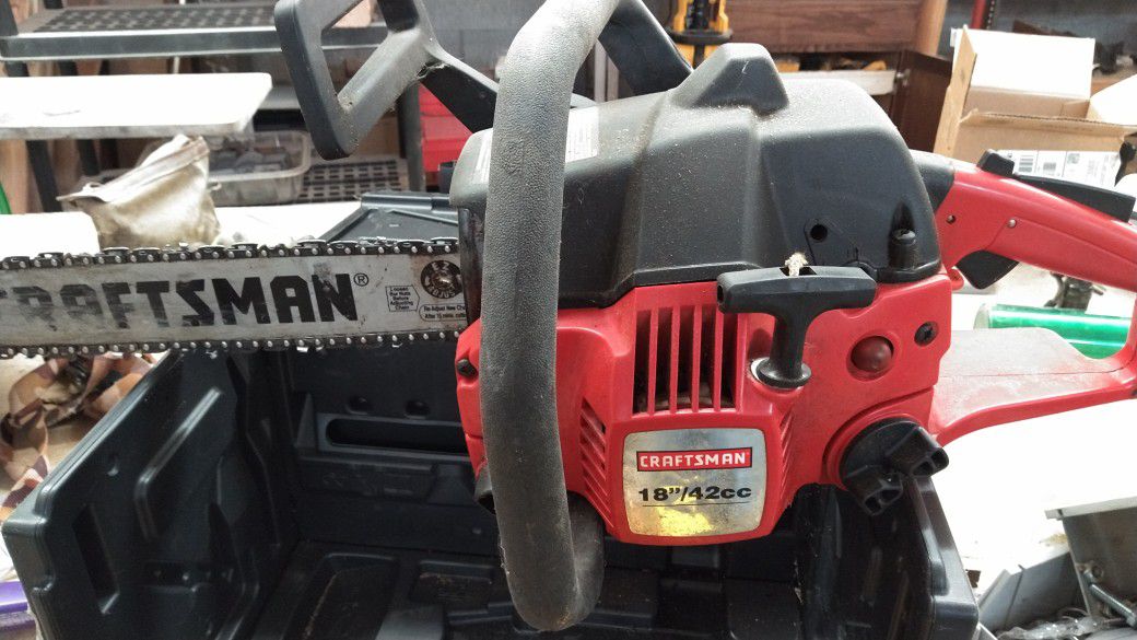 Craftsman 18 inch chainsaw