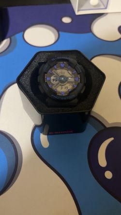 Casio G-Shock Ana-Digi Watch Black Blue waterproof