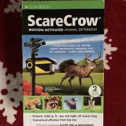 CONTECH ScareCrow Motion Activated Animal Deterrent Water Sprinkler Sprayer