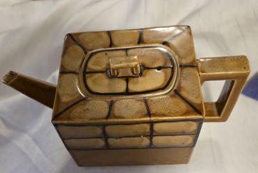 VINTAGE  Japanese Teapot, Turtle Shell Design